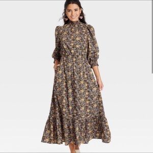 NWT Universal Thread Floral Maxi Dress